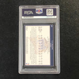 2009-10 Topps Basketball #89 C.J. Watson Signed Card Auto PSA Slabbed Warriors