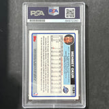 2006-07 Topps #131 Mehmet Okur Signed Card Auto PSA Slabbed Jazz