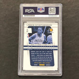 2013-14 Panini Prizm #29 Lance Stephenson Signed Card AUTO PSA Slabbed Pacers