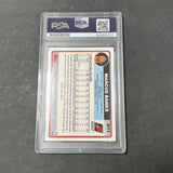 2006-07 Topps #211 Marcus Banks Signed Card AUTO PSA Slabbed Suns