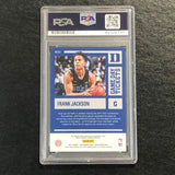 2017-18 Contenders Draft Picks #22 Frank Jackson  Signed Card Auto PSA Slabbed Blue Devils