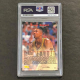 1993-94 Classic Games #5 Juwan Howard Signed Card AUTO PSA/DNA Slabbed