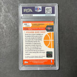 2007-08 Topps Stadium Club #126 Aaron Brooks Signed Card AUTO PSA/DNA Slabbed Ro