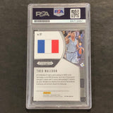 2020-21 Panini Prizm Draft Picks #57 Theo Maledon Signed Card AUTO PSA Slabbed R
