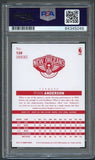 2013-2014 NBA Hoops #128 Ryan Anderson Signed Card AUTO PSA Slabbed Pelicans