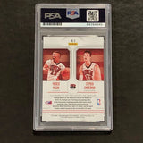 2016-17 Panini Contenders Draft Picks #6 Patrick McCaw Signed Card Auto PSA Slabbed Rebels