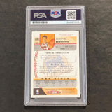 2005-06 Topps Total #236 Andris Biedrins Signed Card AUTO PSA Slabbed Warriors