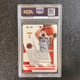 2014-15 Panini Prizm #145 Jonas Valanciunas Signed Card AUTO PSA Slabbed Toronto