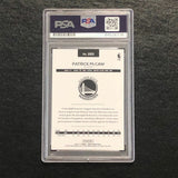 2016-17 NBA Hoops #293 Patrick McCaw Signed Card AUTO PSA Slabbed RC Warriors