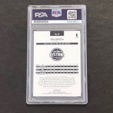 2016-17 NBA Hoops #5 Ish Smith Signed Card AUTO PSA Slabbed Pistons