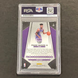 2017-18 Panini Prizm #26 Frank Mason III Signed Card AUTO PSA Slabbed RC Kings