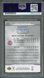 2007 Upper Deck First Edition #215 Rodney Stuckey Signed Card AUTO PSA Slabbed P