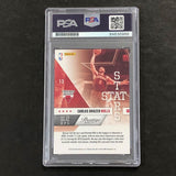 2010-11 Panini Prestige Stat Stars #13 Carlos Boozer Signed Card AUTO PSA Slabbe