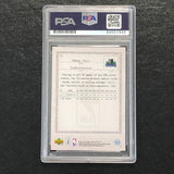 2007-08 Upper Deck Artifacts #55 Randy Foye Signed Card AUTO 10 PSA Slabbed Timb
