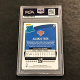 2018-19 Donruss Rated Rookie #175 Allonzo Trier Signed Card AUTO PSA Slabbed RC