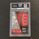 2014-15 Panini Prestige #143 Wesley Matthews Signed Card AUTO PSA Slabbed Trail