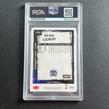 2008-09 NBA Fleer #170 Beno Udrih Signed Card AUTO PSA Slabbed Kings