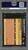 2007-08 Topps #133 WILSON CHANDLER Signed Card AUTO PSA Slabbed RC Rookie