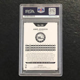 2018-19 NBA Hoops #236 Amir Johnson Signed Card AUTO PSA Slabbed 76ers