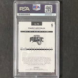 2016-17 NBA Hoops #76 Mario Hezonja Signed Card AUTO PSA/DNA Slabbed Magic