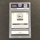 2014-15 Panini NBA Hoops #199 Hollis Thompson Signed Card AUTO PSA Slabbed 76ers