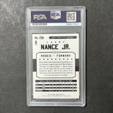 2015-16 NBA Hoops #291 Larry Nance Jr. Signed Card PSA Slabbed Lakers