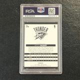 2014-15 NBA Hoops #278 Mitch McGary Signed Card AUTO PSA Slabbed RC Thunder