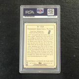 2006-07 Topps Turkey Red #154 Martell Webster Signed Card AUTO PSA Slabbed Trail