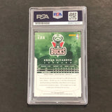 2012-13 Panini Brilliance #125 Ersan Ilyasova Signed Card AUTO PSA Slabbed Bucks
