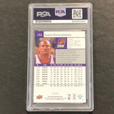 2009-10 Upper Deck Basketball #152 Jason Richardson Signed Card AUTO PSA Slabbed