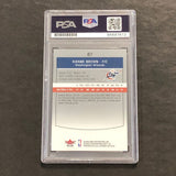 2003-04 Fleer #87 Kwame Brown Signed Card PSA Slabbed Wizards