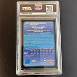 2006-07 TOPPS #143 STEVE NOVAK Signed Card PSA AUTO GRADE Slabbed RC Rockets