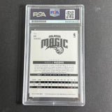 2013-14 NBA Hoops Red #23 Nikola Vucevic Signed Card AUTO PSA Slabbed Magic