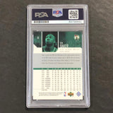 2003-04 Upper Deck #16 Vin Baker Signed Card AUTO PSA/DNA Slabbed Celtics