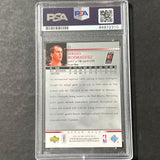 2007-08 Upper Deck #71 Sergio Rodriguez Signed Card AUTO PSA Slabbed Trail Blaze