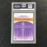 2007-08 Fleer Hot Prospects #14 Alando Tucker Signed Card Auto PSA Slabbed Suns
