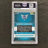 2015-16 Panini Prizm #319 Aaron Harrison Signed Card Auto PSA Slabbed Hornets