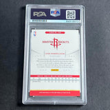 2012-13 NBA Hoops #259 Josh Harrellson Signed Card AUTO PSA Slabbed RC Rockets