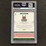 2012-13 Panini NBA Hoops #106 Luc Mbah a Moute Signed Card Auto PSA Slabbed Buck