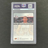 2008-09 Upper Deck First Edition #51 Devin Harris Signed Card AUTO PSA Slabbed