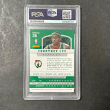 2012-13 Panini Hoops #36 Courtney Lee Signed Card AUTO PSA Slabbed Celtics