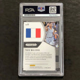 2020-21 Panini Prizm Draft Picks #57 Theo Maledon Signed Card Auto PSA Slabbed