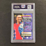 1992-93 Topps Stadium Club #25 Hersey Hawkins Signed Card AUTO 10 PSA Slabbed 76