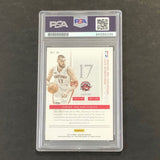 2014-15 Panini Excalibur #14 Jonas Valanciunas Signed Card AUTO PSA Slabbed Toro