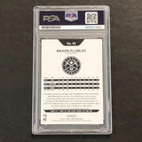 2018-19 Panini NBA Hoops #62 Mason Plumlee Signed Card AUTO PSA Slabbed Nuggets