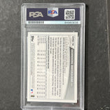 2013 Topps #28 Gordon Beckham Signed Card PSA Slabbed AUTO White Sox