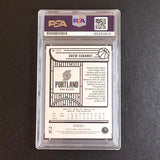 2022-23 Panini NBA Hoops #212 Drew Eubanks signed card PSA Autographed Trail Bla