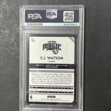 2016-17 Panini Complete #193 C.J. Watson Signed Card AUTO PSA Slabbed Magic