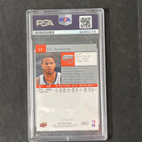 2009-10 Upper Deck Basketball #13 D.J. Augustin Signed Card AUTO PSA Slabbed Bob