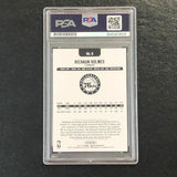 2017-18 NBA Hoops #6 Richaun Holmes Signed Card AUTO PSA Slabbed 76ers